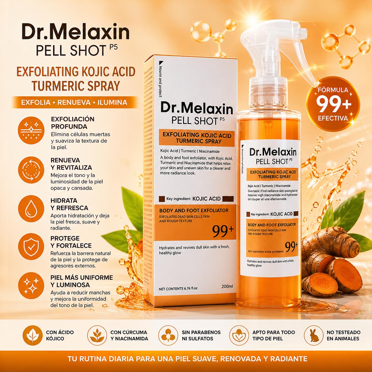 Aura Spray — Exfoliante Corporal Uniformizador