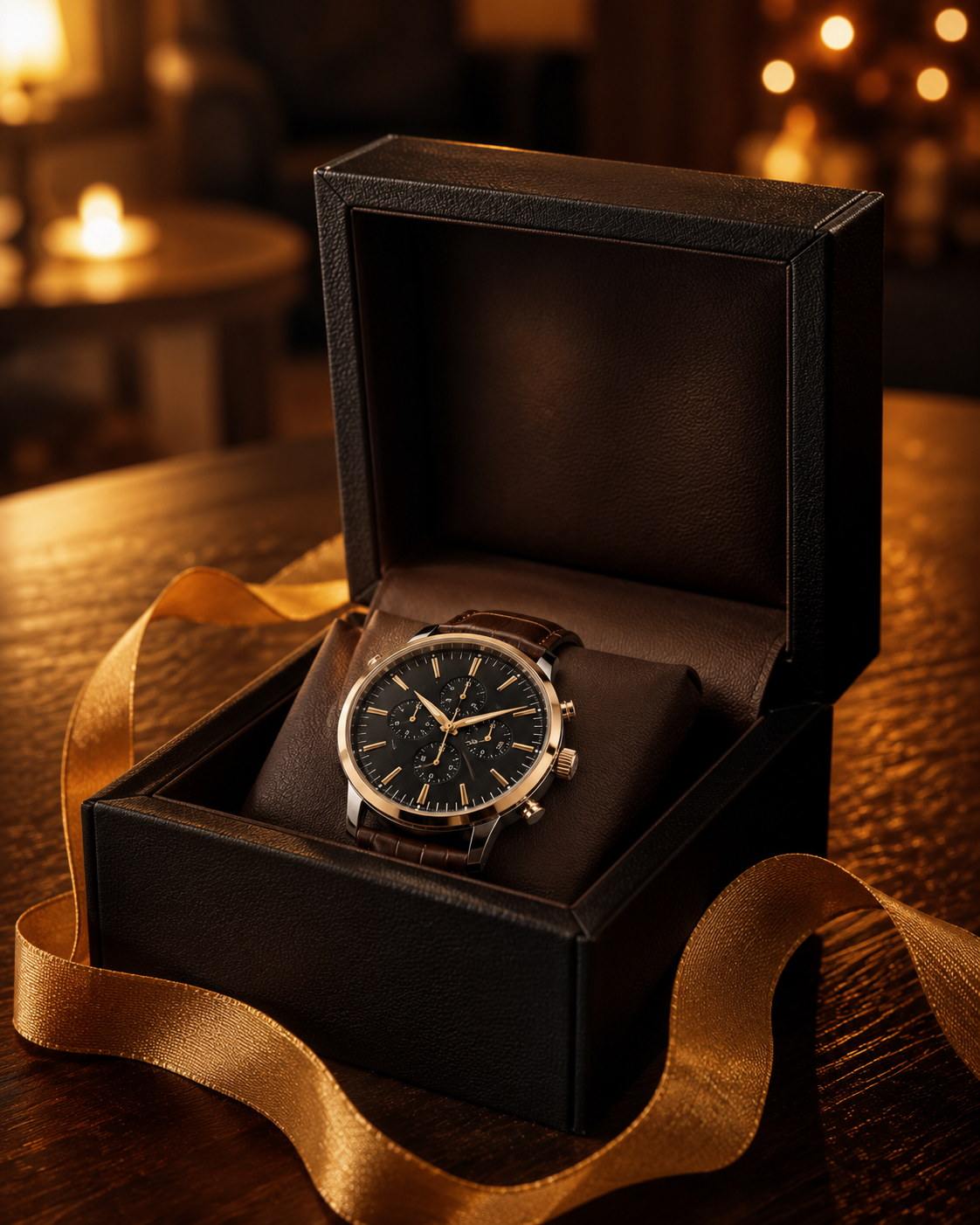 ORLANO Set Ejecutivo — Reloj + Billetera + Llavero + Bolígrafo
