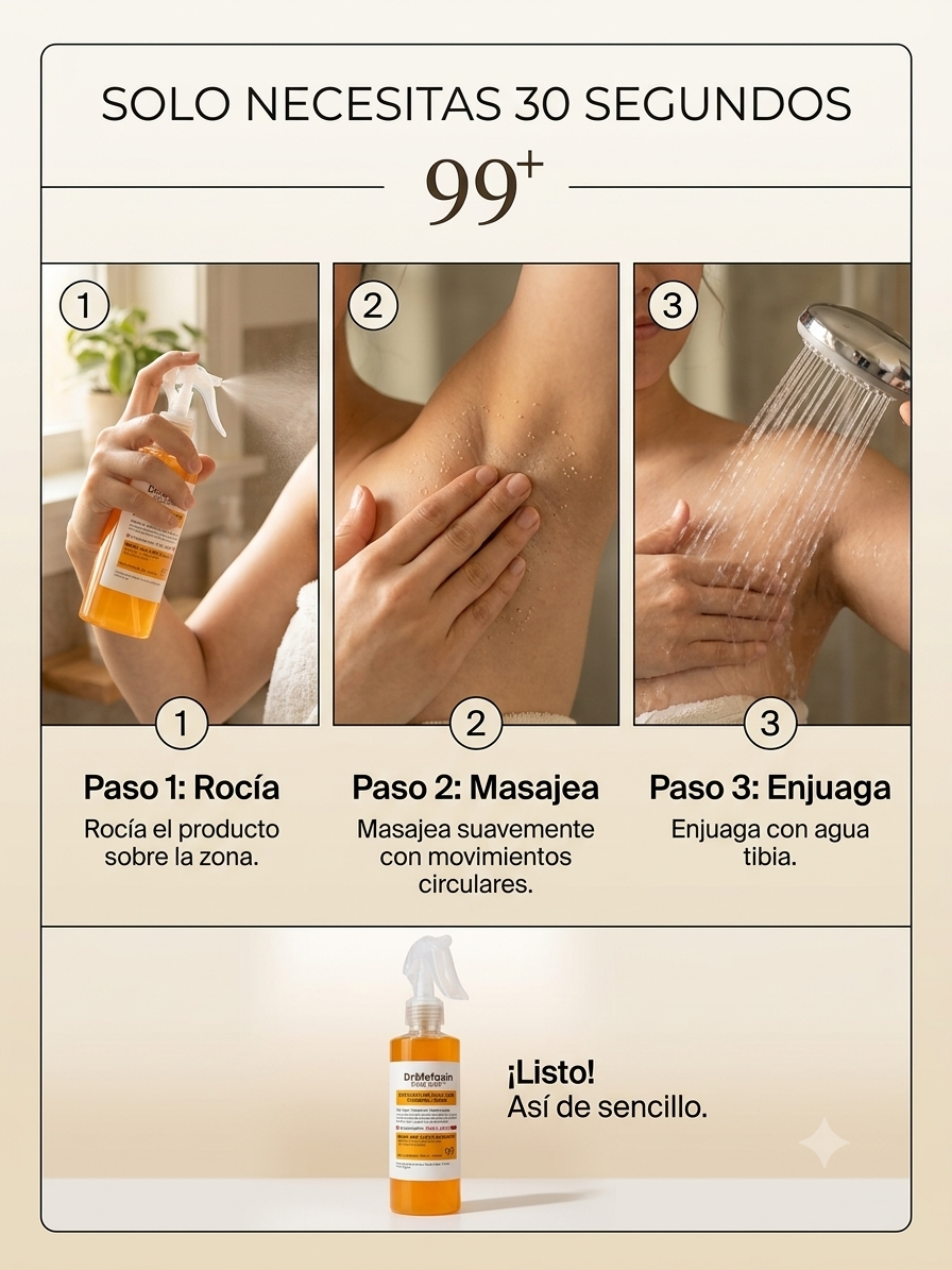 Aura Spray — Exfoliante Corporal Uniformizador